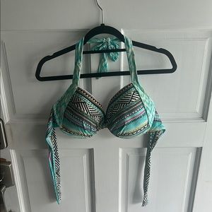 Kenneth Cole Black and White Bikini Swimwear